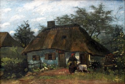Farmhouse in Nuenen (La Chaumière) by Vincent van Gogh